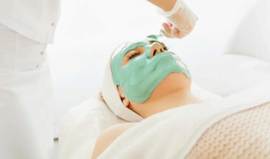 Tratamiento con mascarilla bubble